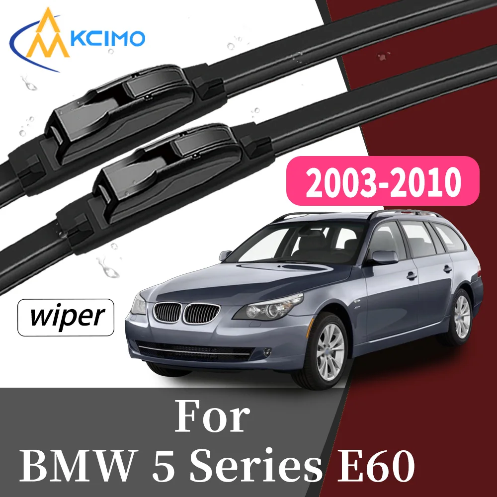 2Pcs Long Lifespan Front Windscreen Wiper Blades For BMW 5 Series E60 E61 2003-2010 Wiping Clear Vision Car Exterior Accessory
2Pcs Long Lifespan Front Windscreen Wiper Blades For BMW 5 Series E60 E61 2003-2010 Wiping Clear Vision Car Exterior Accessory