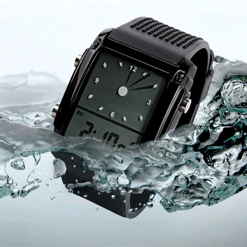 Lady Sports Watch High Accuracy Led Electronic Watch with Adjustable Strap Waterproof Night Light Dial Unisex Sports Wristwatch
Lady Sports Watch High Accuracy Led Electronic Watch with Adjustable Strap Waterproof Night Light Dial Unisex Sports Wristwatch