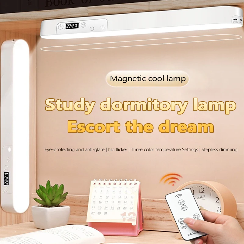 Desk Lamp Hanging Magnetic Clock Table Lamp LED USB Rechargeable Stepless Dimming Cabinet Closet Wardrobe Night Light
Desk Lamp Hanging Magnetic Clock Table Lamp LED USB Rechargeable Stepless Dimming Cabinet Closet Wardrobe Night Light