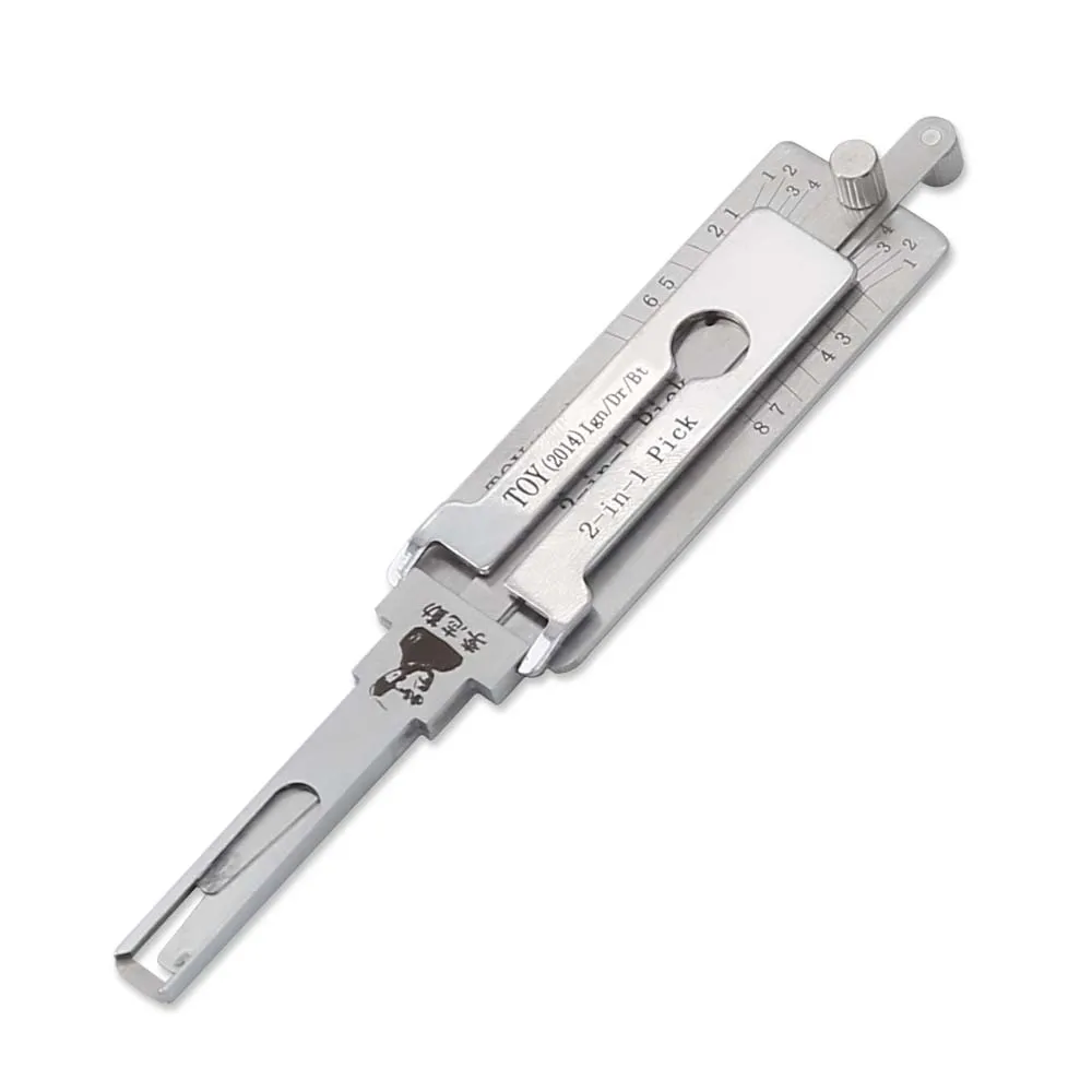 TOY2014 lishi 2in1 Tool lock picks kits for 2014 Toyota Corolla Car Lock Cylinder Professional locksmith tools Repair Tools
TOY2014 lishi 2in1 Tool lock picks kits for 2014 Toyota Corolla Car Lock Cylinder Professional locksmith tools Repair Tools