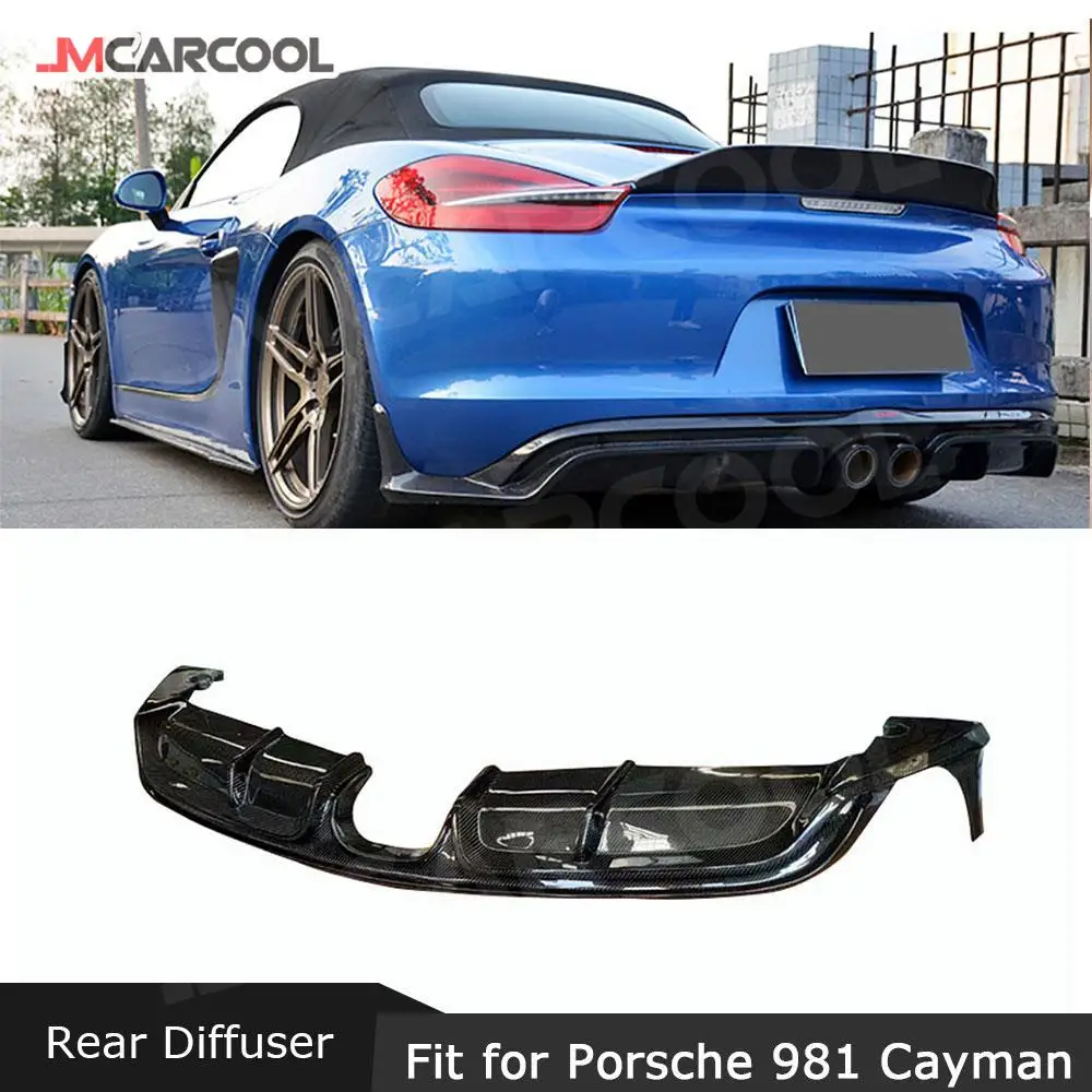 JMCARCOOL Rear Lip Diffuser for Porsche 981 Cayman Boxster 2013-2015 Bumper Guard Carbon Fiber
JMCARCOOL Rear Lip Diffuser for Porsche 981 Cayman Boxster 2013-2015 Bumper Guard Carbon Fiber