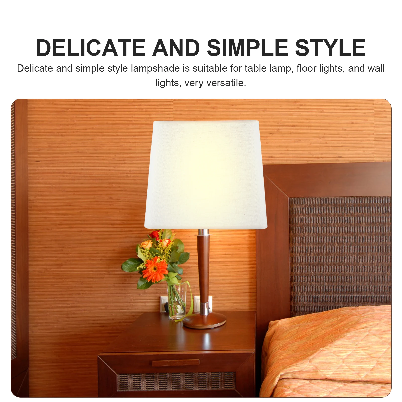 Sturdy Cloth Lampshade Square Wear-Resistant Light Cover Universal Table Lamp Shade Compact Design Home Hotel Bedroom Decor
Sturdy Cloth Lampshade Square Wear-Resistant Light Cover Universal Table Lamp Shade Compact Design Home Hotel Bedroom Decor