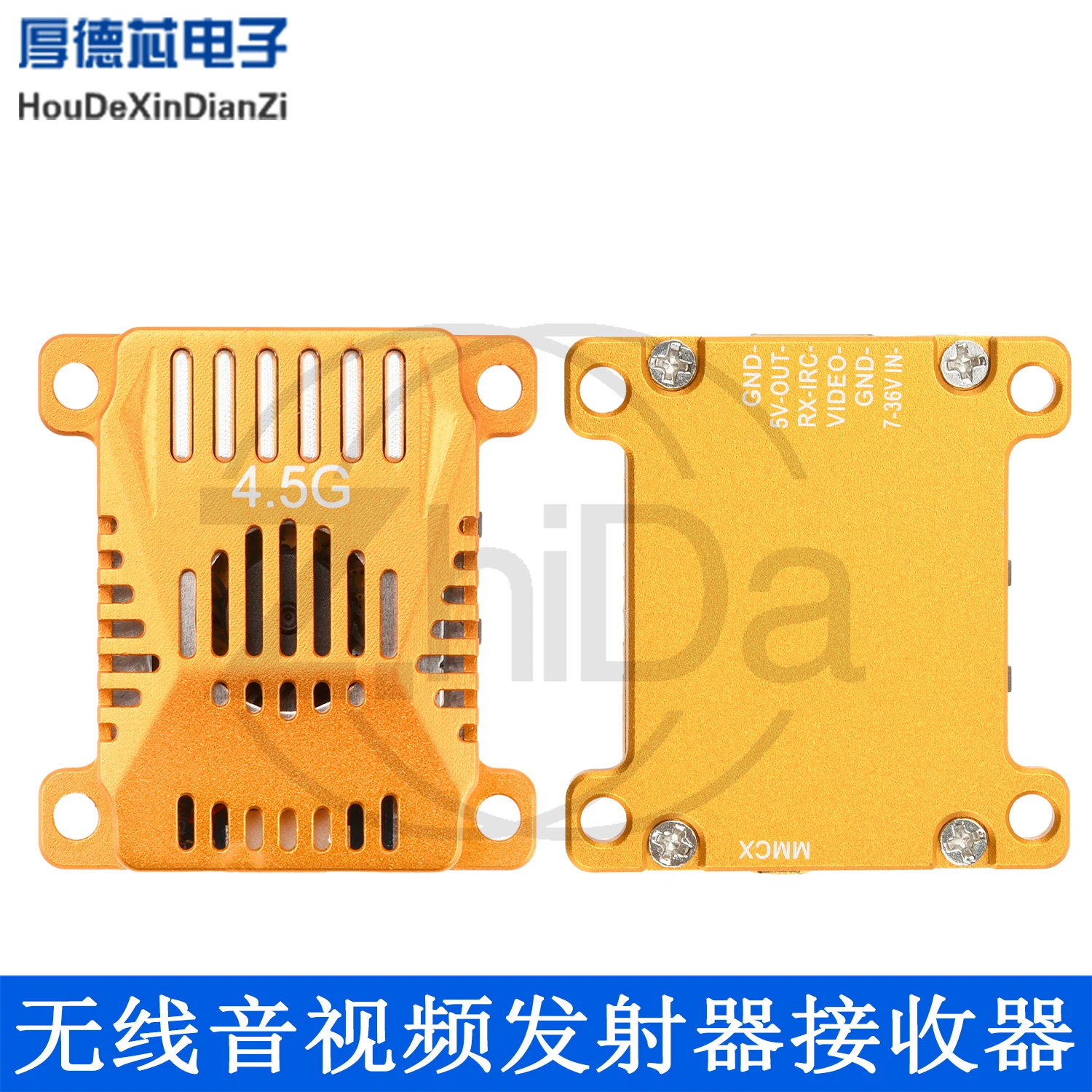 4.5G VTX/VRX image transmission 16CH FPV long-distance transmission air wireless audio & video transmitter receiver
4.5G VTX/VRX image transmission 16CH FPV long-distance transmission air wireless audio & video transmitter receiver