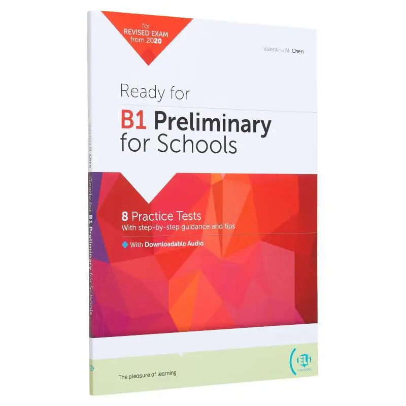 READY FOR B1 PRELIMINARY FOR SCHOOL Practice Tests B1 With Downloadable Audio Tracks And Answer Key 9788853627872
READY FOR B1 PRELIMINARY FOR SCHOOL Practice Tests B1 With Downloadable Audio Tracks And Answer Key 9788853627872
