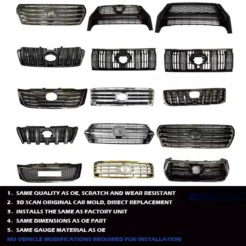 High Quality LUXOEM CRUISER S Radiator Body Parts Facelift Bumper Grille Car Grills OFF-ROAD 0-
High Quality LUXOEM CRUISER S Radiator Body Parts Facelift Bumper Grille Car Grills OFF-ROAD 0-