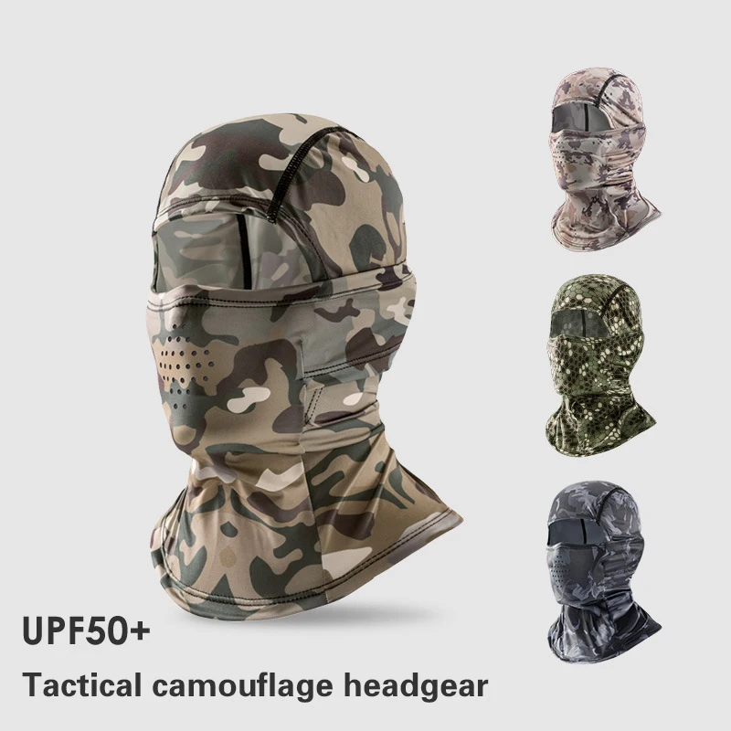 B103 Summer Tactical Camouflage Head Cover for Men's Outdoor Fishing Motorcycle Ice Silk Breathable Sun Protection Riding Mask
B103 Summer Tactical Camouflage Head Cover for Men's Outdoor Fishing Motorcycle Ice Silk Breathable Sun Protection Riding Mask