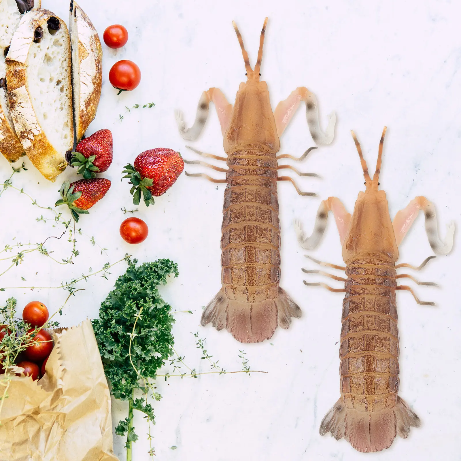 2Pcs Simulated Shrimp Artificial Ocean Creature Display Decorative Marine Life for Aquarium Home Decor
2Pcs Simulated Shrimp Artificial Ocean Creature Display Decorative Marine Life for Aquarium Home Decor