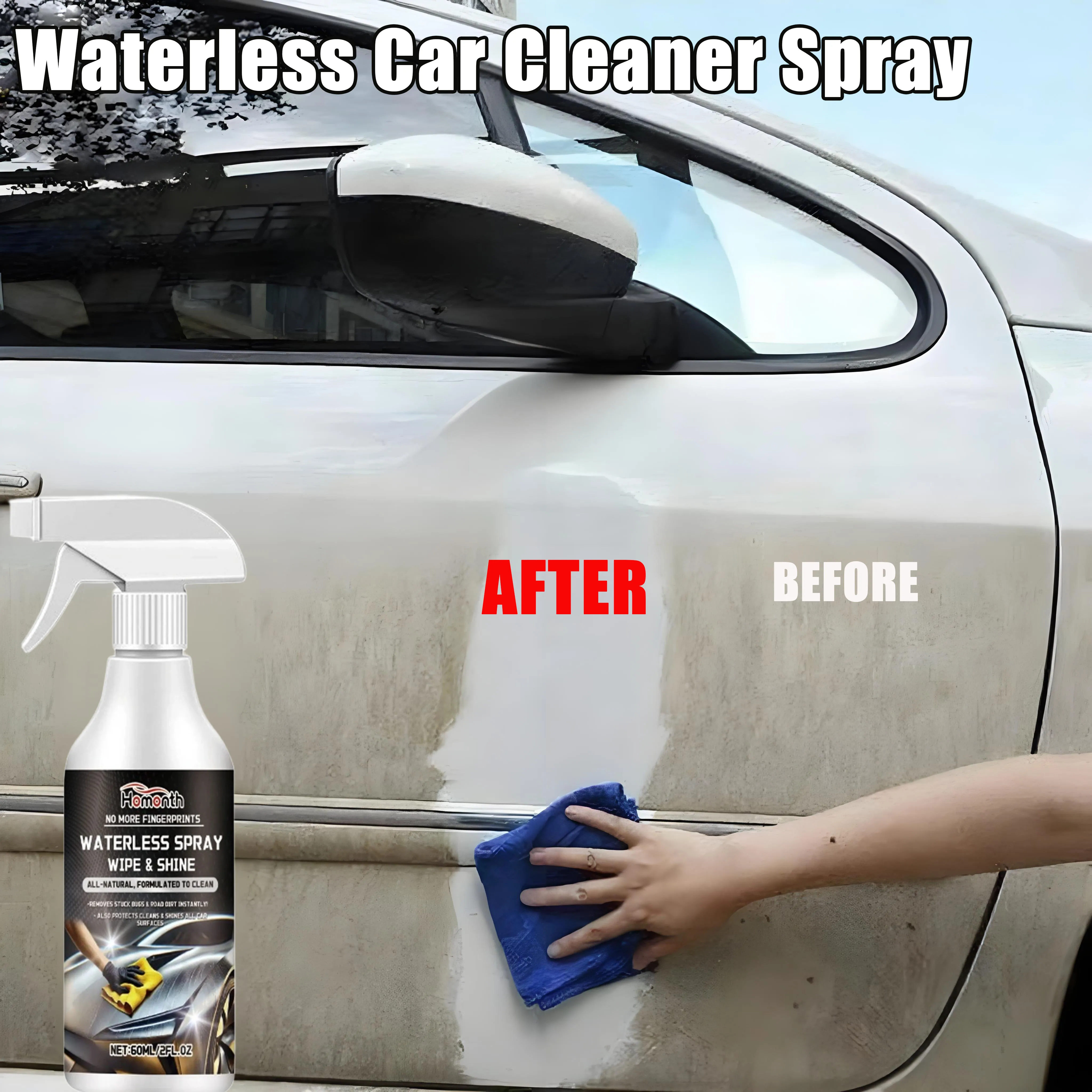 Безводный спрей для чистки автомобилей можно использовать для очистки поверхности кузова автомобиля Удаление пятен на теле и восстановление блеска на теле 
Безводный спрей для чистки автомобилей можно использовать для очистки поверхности кузова автомобиля Удаление пятен на теле и восстановление блеска на теле