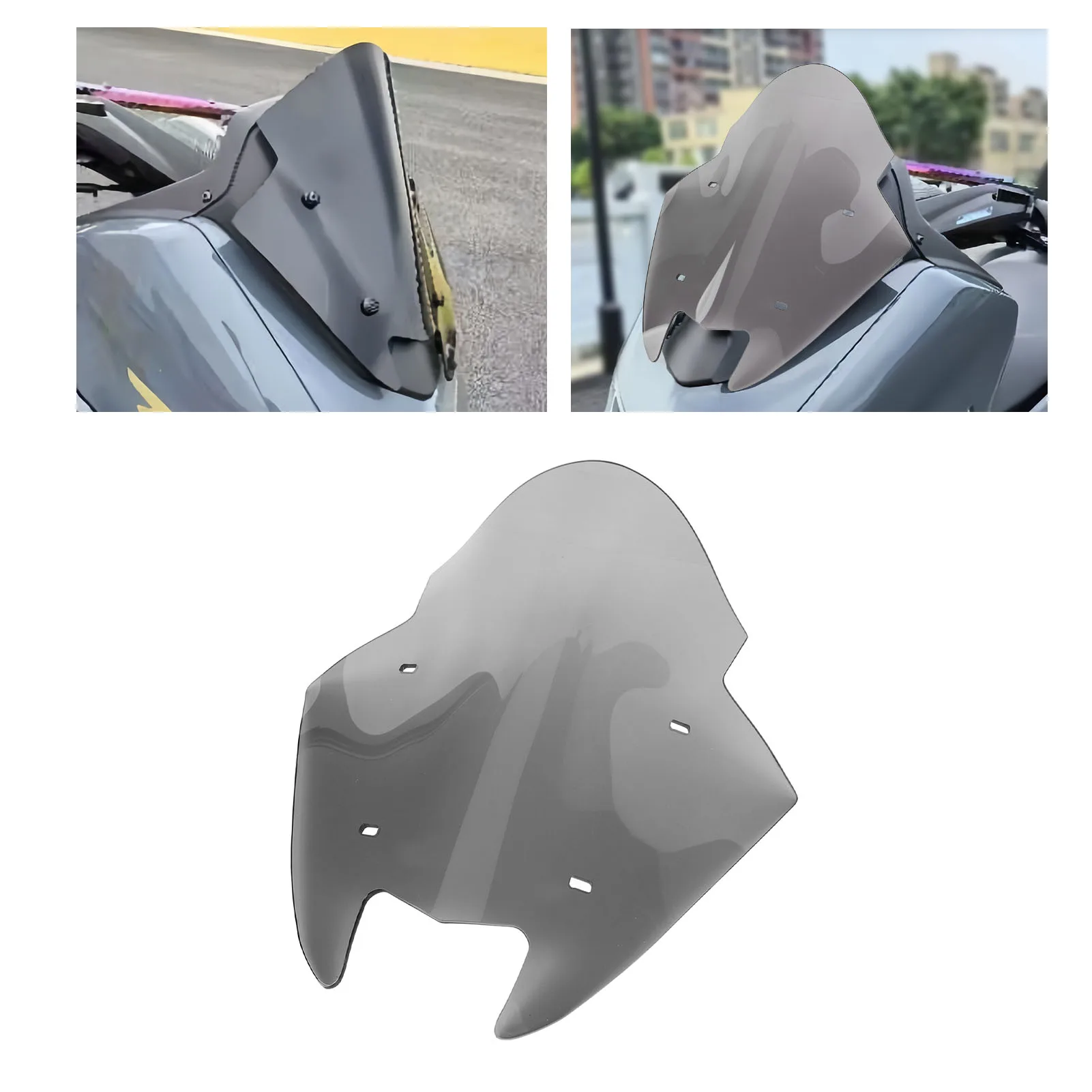 Противоударный ветровой дефлектор для Yamaha NMAX155 (2020-2024) - сменный ветрозащитный экран
Противоударный ветровой дефлектор для Yamaha NMAX155 (2020-2024) - сменный ветрозащитный экран