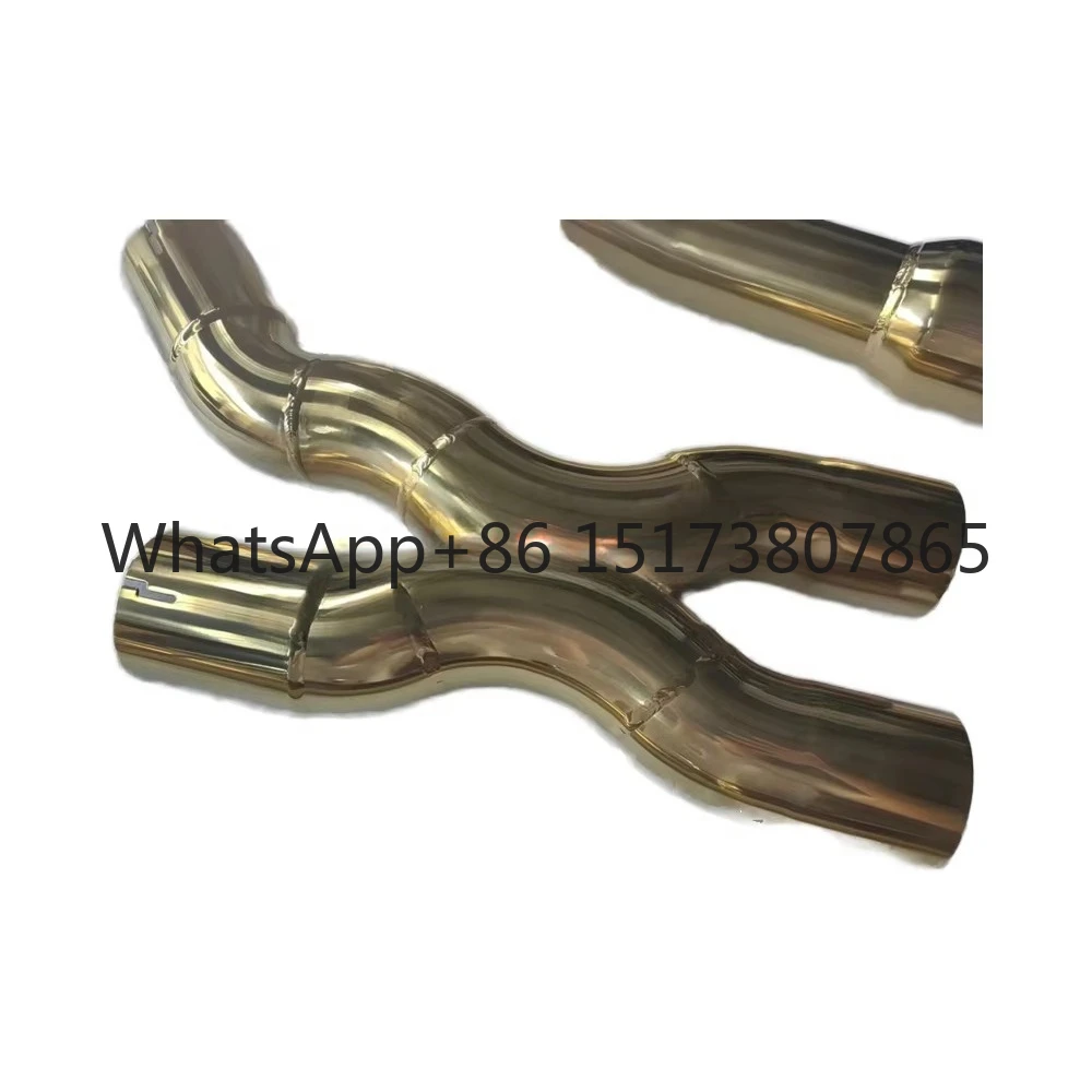 76MM High-Performance 304 Stainless Steel/Titanium Dual Tubes Catback Exhaust Pipes for M3 G80 M4 G82 Customize
76MM High-Performance 304 Stainless Steel/Titanium Dual Tubes Catback Exhaust Pipes for M3 G80 M4 G82 Customize