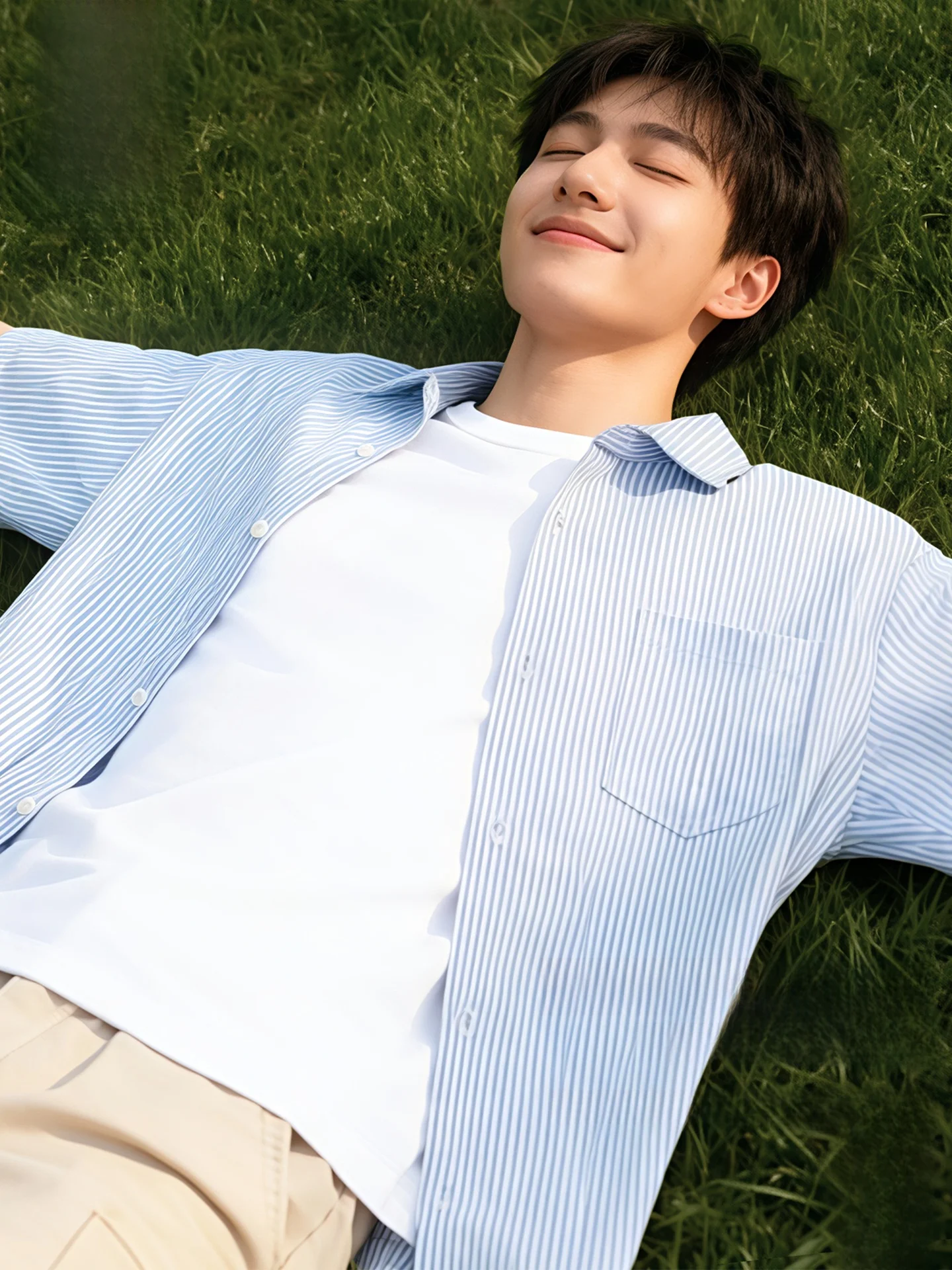 Ox Cloth Striped irt Men's Spring Summer Sle y Collar Long Sve Breathable Anti-UV Lightweight irt
Ox Cloth Striped irt Men's Spring Summer Sle y Collar Long Sve Breathable Anti-UV Lightweight irt