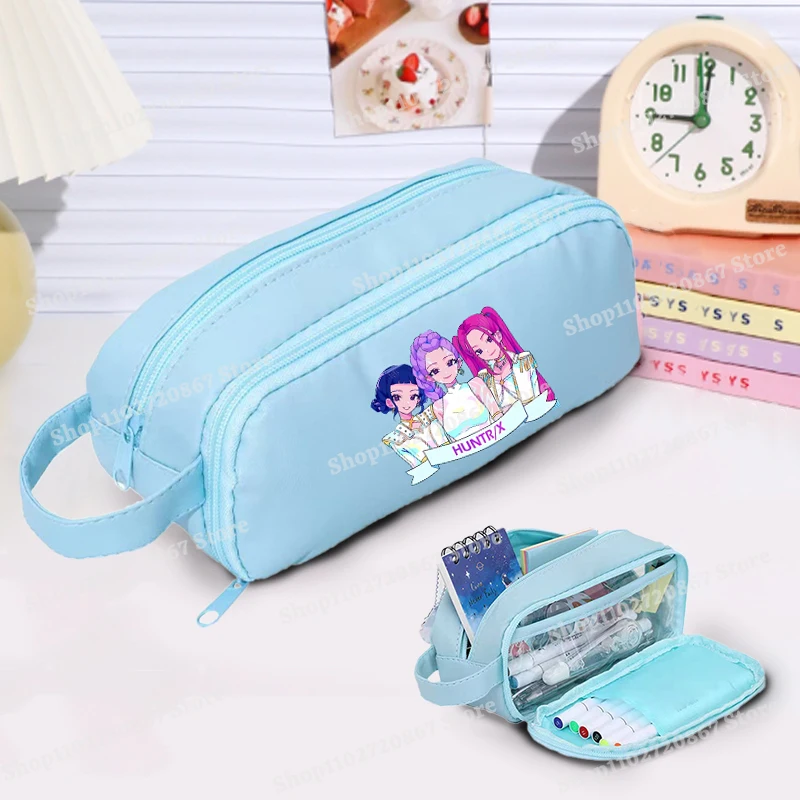 KPop Demon Hunterss Pencil Case Cartoon Anime Figure Pen Pouch Boy Girl Korean Version Large Capacity Pencil Bag Stationery Bags
KPop Demon Hunterss Pencil Case Cartoon Anime Figure Pen Pouch Boy Girl Korean Version Large Capacity Pencil Bag Stationery Bags