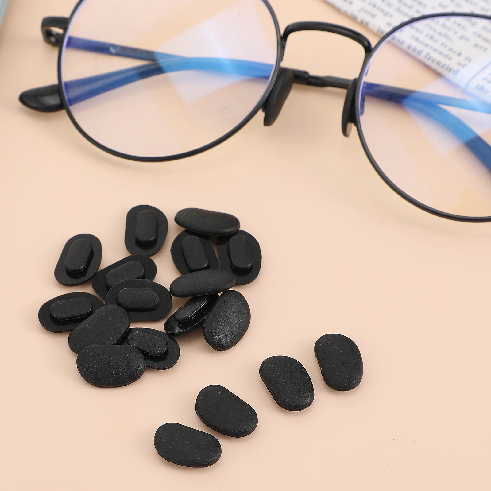 20pcs Nose Pads for Eyeglasses Glasses Non Slip Silicone Fit All Frames Spectacles Accessories Labor Protection
20pcs Nose Pads for Eyeglasses Glasses Non Slip Silicone Fit All Frames Spectacles Accessories Labor Protection