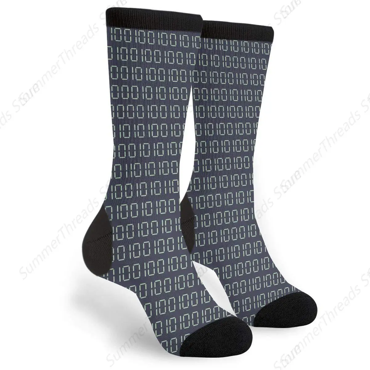 Detailed Binary Code Algorithm Password Unisex Adult Fun Cool 3D Print Colorful Athletic Sport Novelty Crew Tube Socks
Detailed Binary Code Algorithm Password Unisex Adult Fun Cool 3D Print Colorful Athletic Sport Novelty Crew Tube Socks