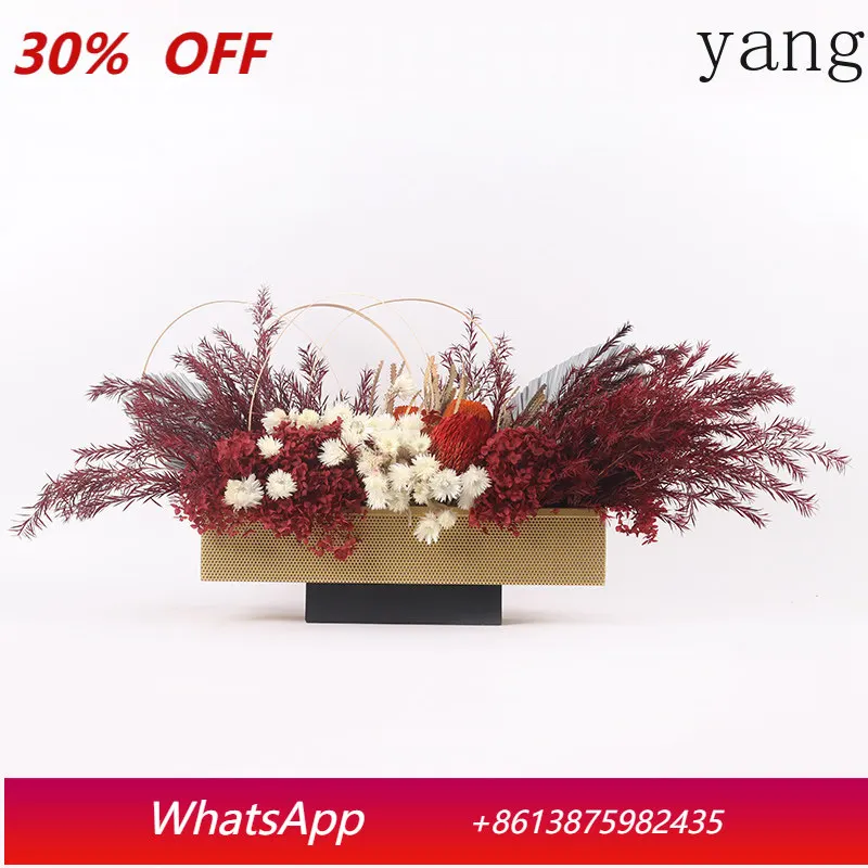 LH metal flower arrangement hotel lobby table flower front desk finished flower arrangement
LH metal flower arrangement hotel lobby table flower front desk finished flower arrangement