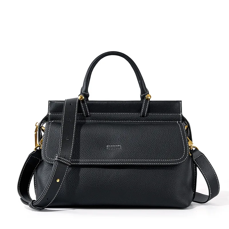 Women's Genuine Leather Crossbody Bags 2025 New Top Layer Cowhide Handbags Women Large Capacity Commute Message Bag
Women's Genuine Leather Crossbody Bags 2025 New Top Layer Cowhide Handbags Women Large Capacity Commute Message Bag