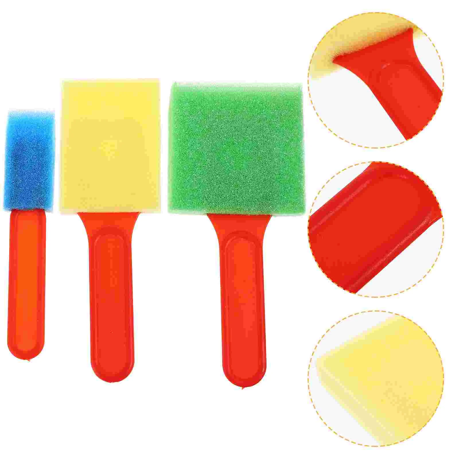 9 Pcs Craft Sponge Brush Children's Hand-painted Set Sponges Colorful Graffiti Handheld Round Painting Student
9 Pcs Craft Sponge Brush Children's Hand-painted Set Sponges Colorful Graffiti Handheld Round Painting Student