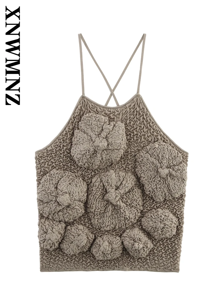 XNWMNZ 2025 Summer Female Fashion Sexy Shoulder Backless Sweater club Spring Woman's khaki Sleeveless Holiday Tie mini Vest
XNWMNZ 2025 Summer Female Fashion Sexy Shoulder Backless Sweater club Spring Woman's khaki Sleeveless Holiday Tie mini Vest