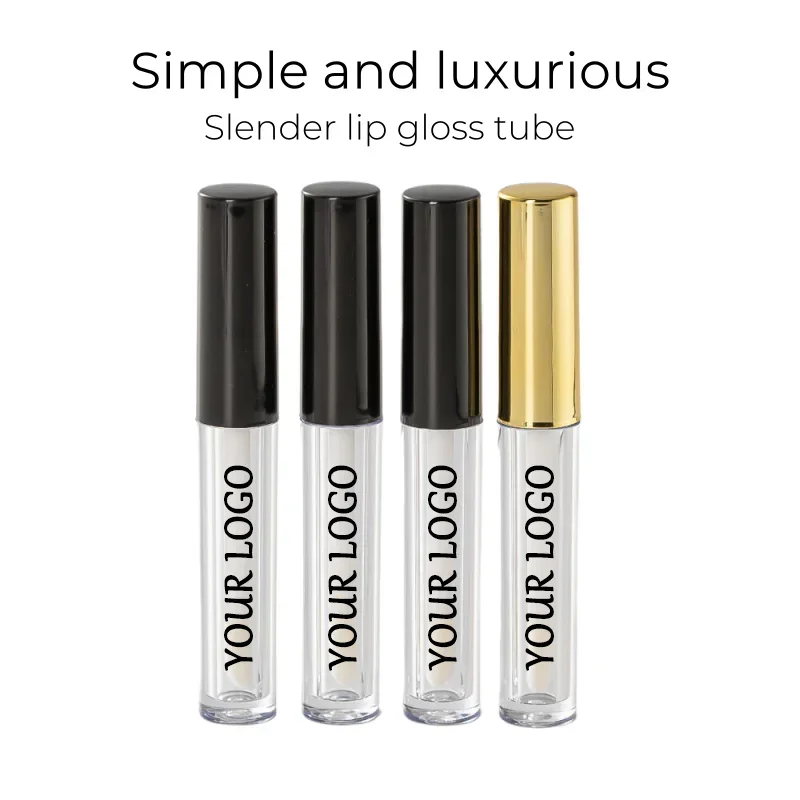 【Logo Customization】50pcs 0.35oz/10ml Slender Lipgloss Tube Golden Black Simple Luxurious for Lip Gloss Foundation Liquid Blush
【Logo Customization】50pcs 0.35oz/10ml Slender Lipgloss Tube Golden Black Simple Luxurious for Lip Gloss Foundation Liquid Blush