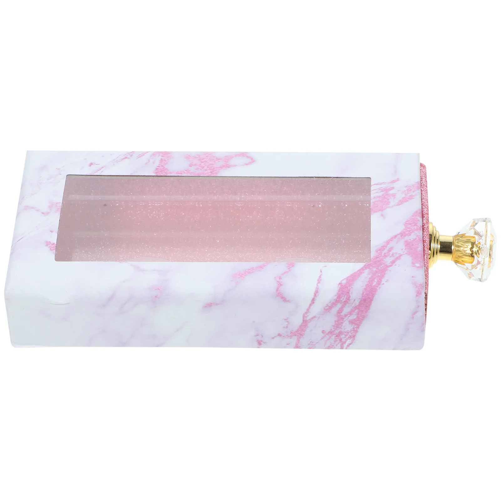 Clear Window False Eyelash Cases Diamond Handle Portable Lightweight Easy Carry Organized Travel Accessory Fake Lash Cases
Clear Window False Eyelash Cases Diamond Handle Portable Lightweight Easy Carry Organized Travel Accessory Fake Lash Cases