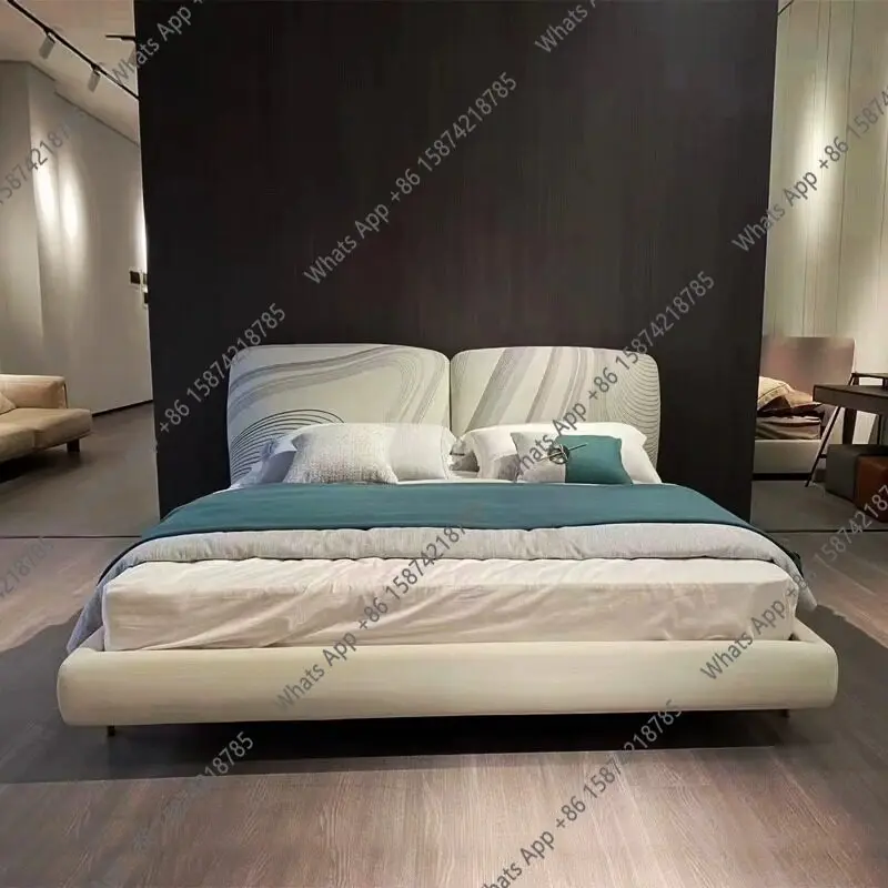 Italian minimalist stone leather bed villa light luxury soft bag double bed modern simple master bedroom soft bag bed
Italian minimalist stone leather bed villa light luxury soft bag double bed modern simple master bedroom soft bag bed