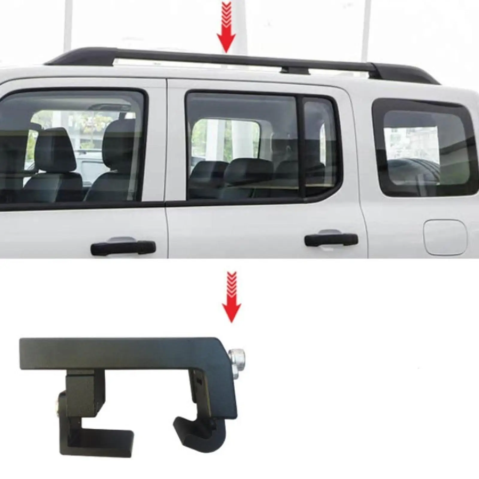 2Pcs Awning Mounting Bracket Stainless Steel Black Easy to Install Spare Part Camping Fittings Support Roof Rack Awning Bracket
2Pcs Awning Mounting Bracket Stainless Steel Black Easy to Install Spare Part Camping Fittings Support Roof Rack Awning Bracket