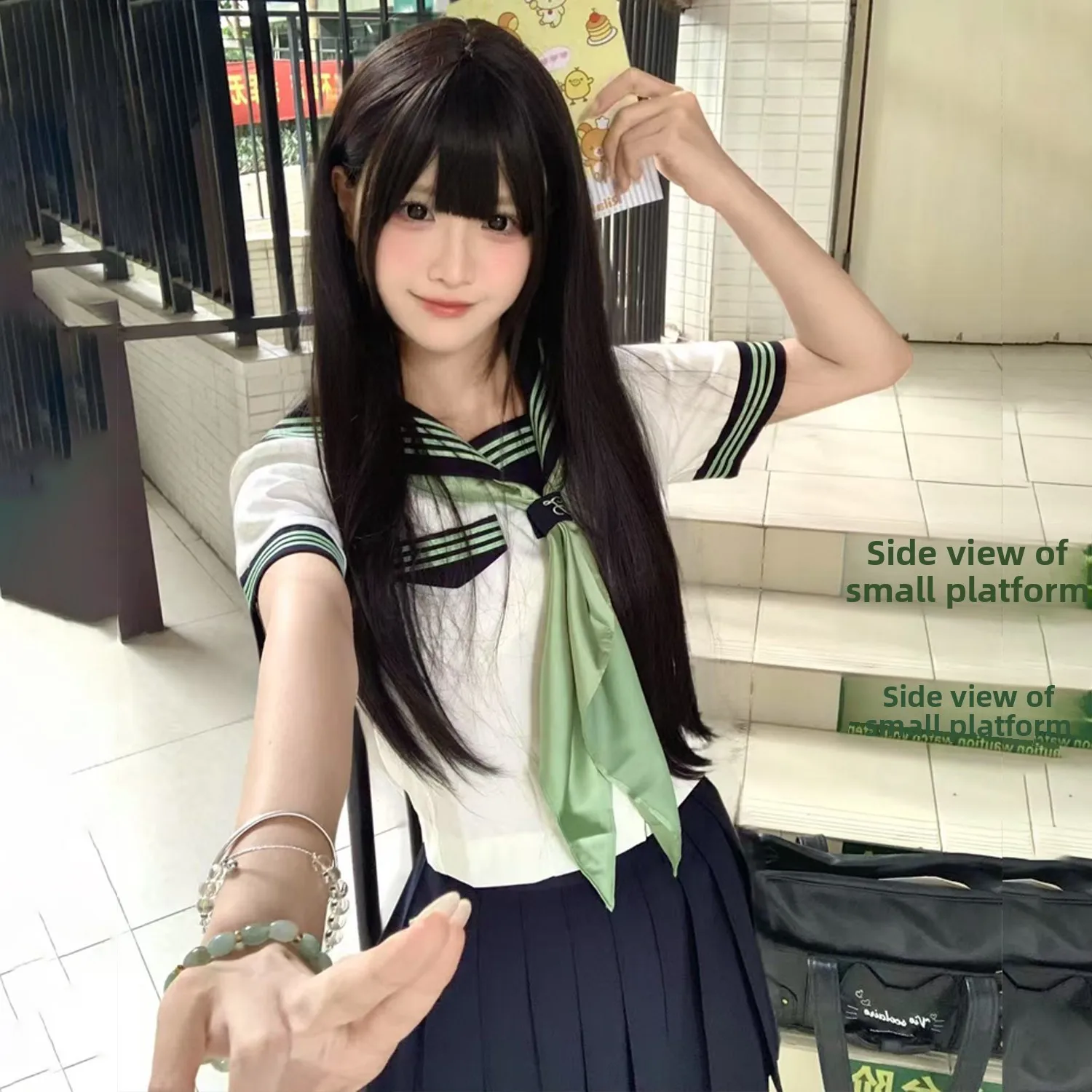 New Arrival Han Meimei Rainwater Hand Shirt Japanese Style College Uniform Short Sleeve Pleated Skirt JK Uniform Set for Women
New Arrival Han Meimei Rainwater Hand Shirt Japanese Style College Uniform Short Sleeve Pleated Skirt JK Uniform Set for Women