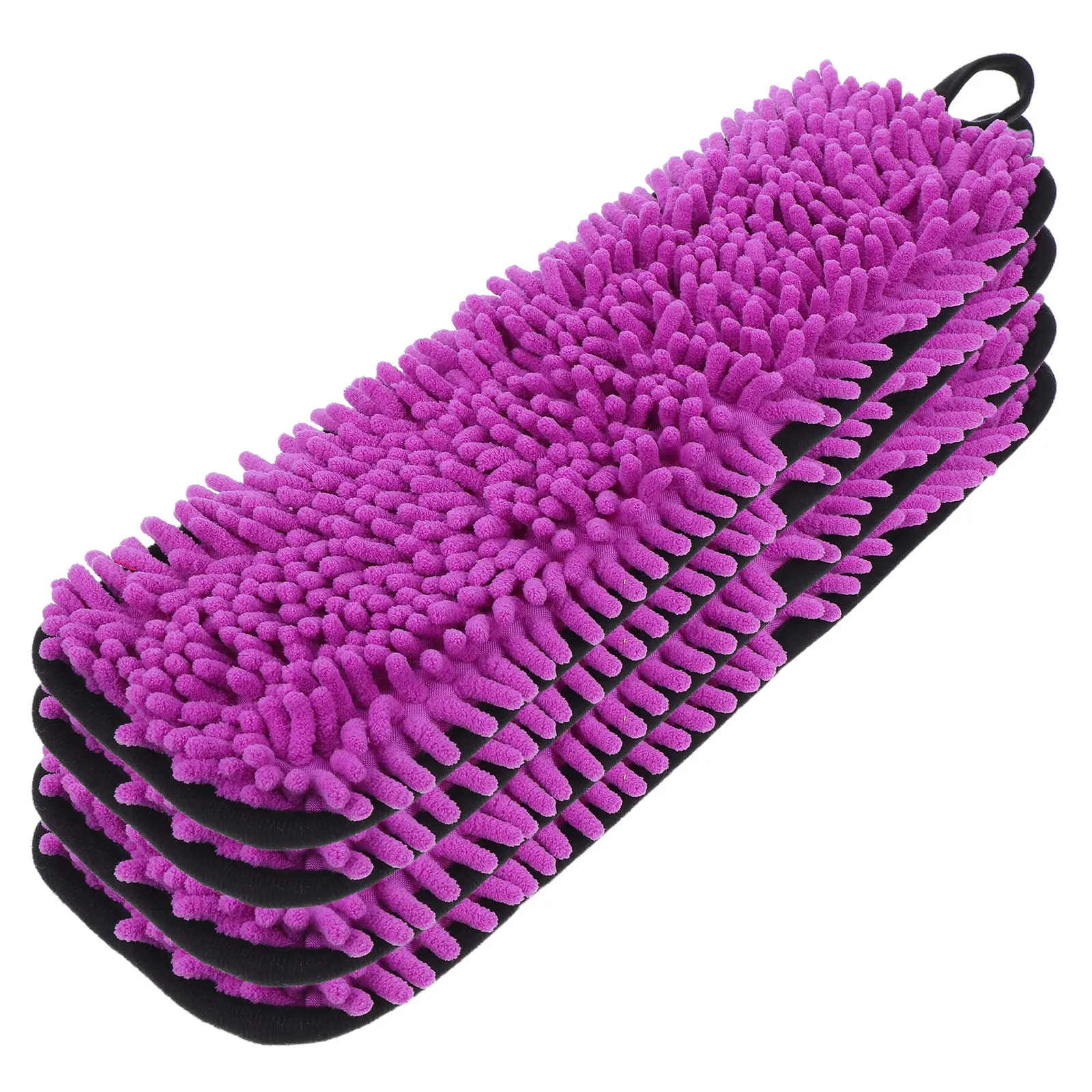 Набор из 4 сменных насадок для швабры Snowy Chenille: высокоабсорбирующие, из микрофибры, многоразовые, моющиеся, для сухой и влажной уборки всех твердых полов
Набор из 4 сменных насадок для швабры Snowy Chenille: высокоабсорбирующие, из микрофибры, многоразовые, моющиеся, для сухой и влажной уборки всех твердых полов