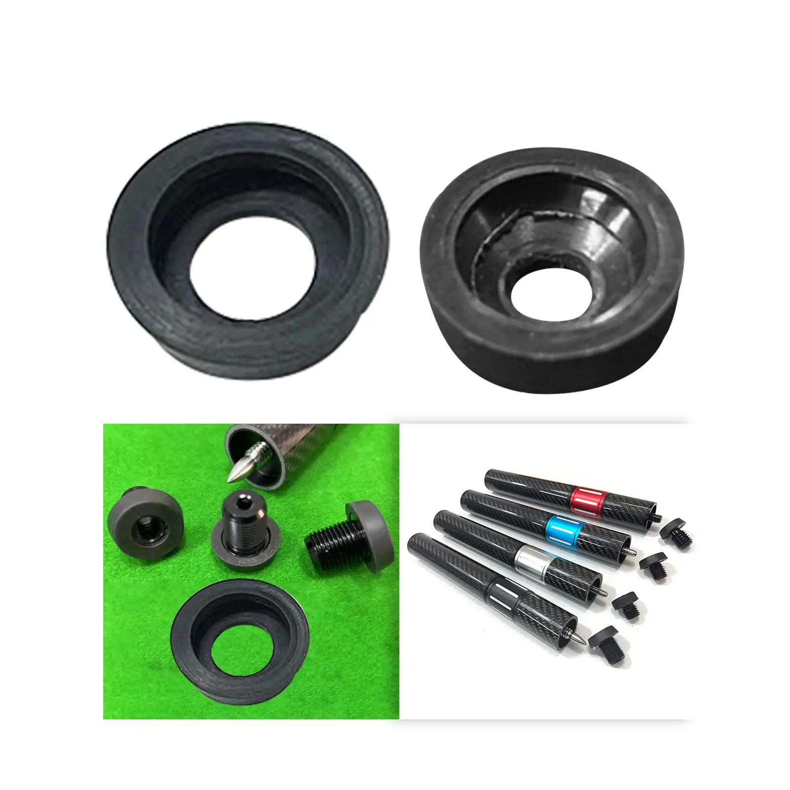 Billiard Cue Bumper Rubber Bottom Plug Protector Billiard Extension Accessory Pad for Billiards Repair Shelf
Billiard Cue Bumper Rubber Bottom Plug Protector Billiard Extension Accessory Pad for Billiards Repair Shelf