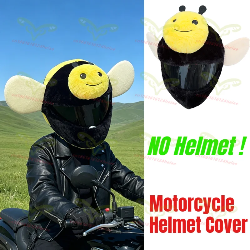 Little Bee Plush Animal Motorcycle Helmet Cover Safety Helmet Protective Cover Party Gift & Helmet Decoration Accessories
Little Bee Plush Animal Motorcycle Helmet Cover Safety Helmet Protective Cover Party Gift & Helmet Decoration Accessories