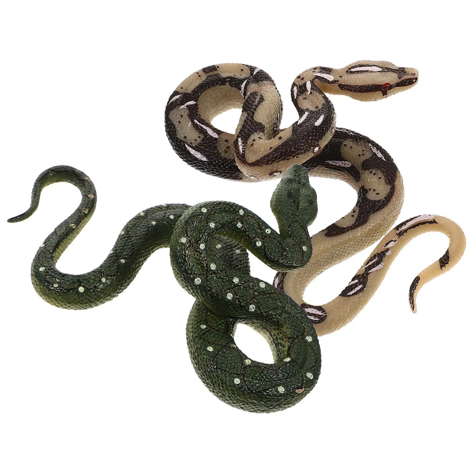 2 Pcs Snake Ornament Fake Halloween Toy Snakes Look Real Decoration Kid Party Little Trick
2 Pcs Snake Ornament Fake Halloween Toy Snakes Look Real Decoration Kid Party Little Trick