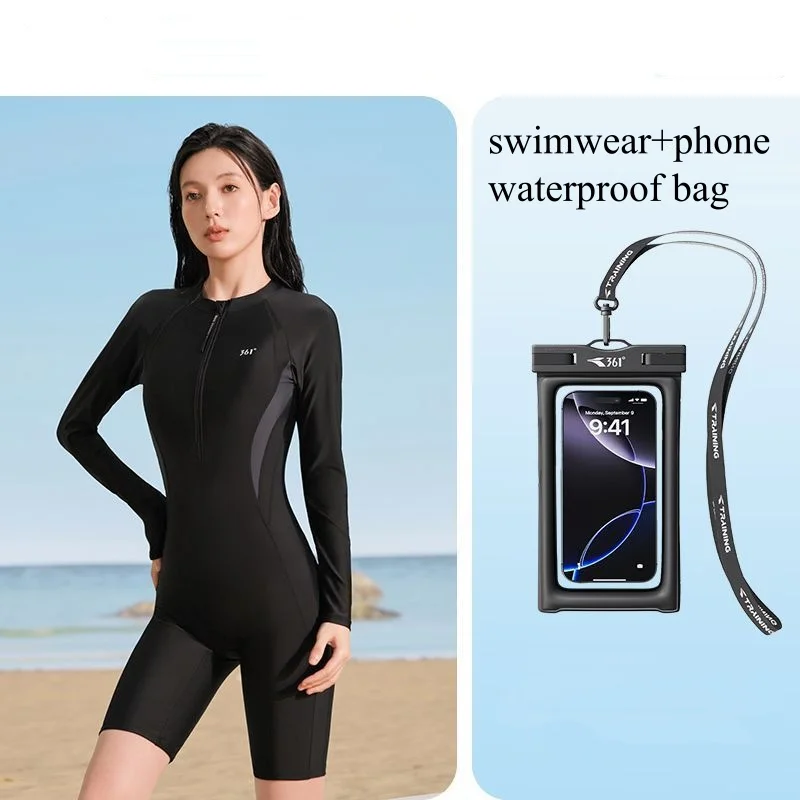 Женский быстросохнущий купальник с длинным рукавом для водных видов спорта, купальный костюм с эффектом пуш-ап, блестящий цельный профессиональный пляжный купальник, кепка для очков
Женский быстросохнущий купальник с длинным рукавом для водных видов спорта, купальный костюм с эффектом пуш-ап, блестящий цельный профессиональный пляжный купальник, кепка для очков