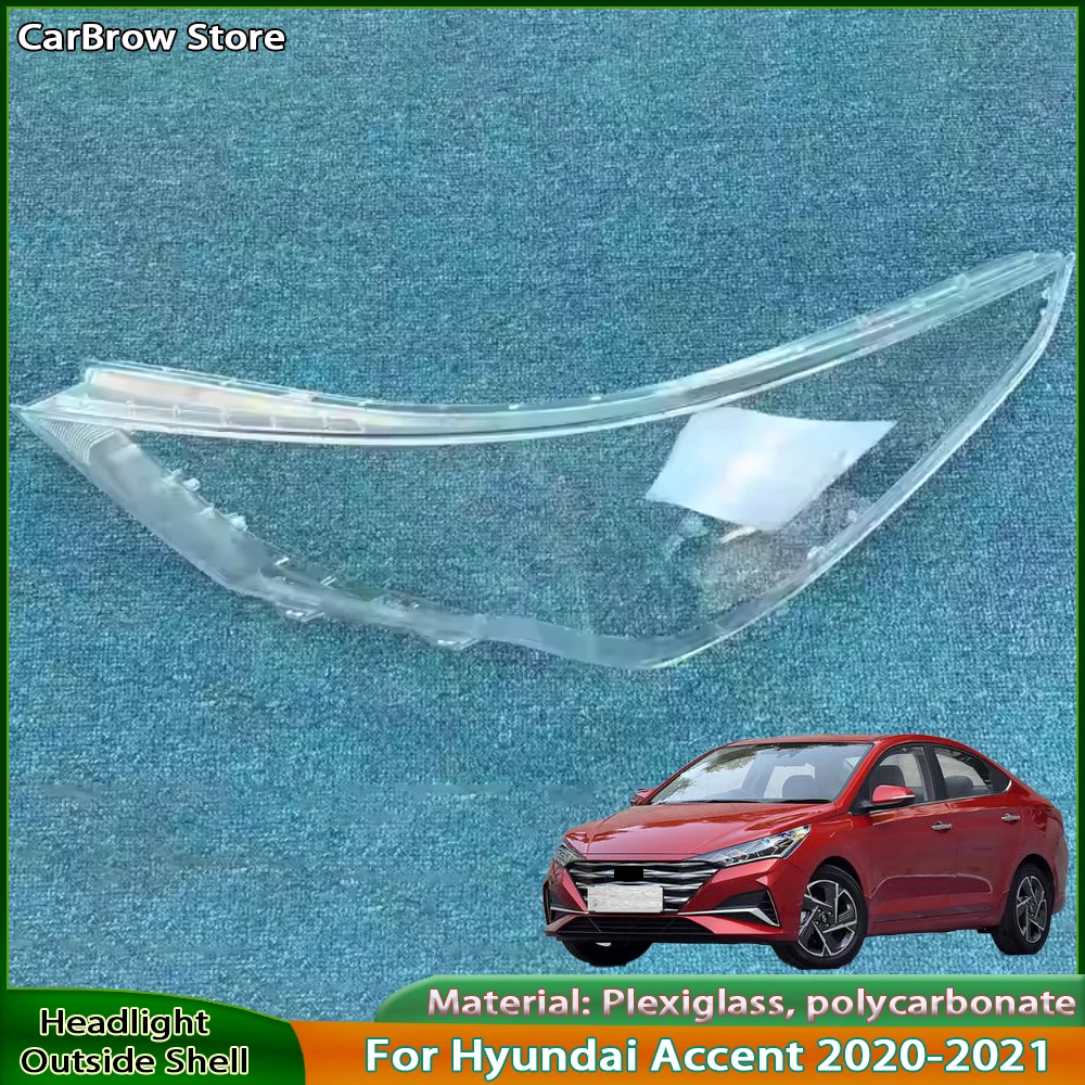 Transparent Headlamp Cover For Hyundai Accent 2020-2021 Car Accessories Headlight Shell Lamp Shade Lens Plexiglass
Transparent Headlamp Cover For Hyundai Accent 2020-2021 Car Accessories Headlight Shell Lamp Shade Lens Plexiglass