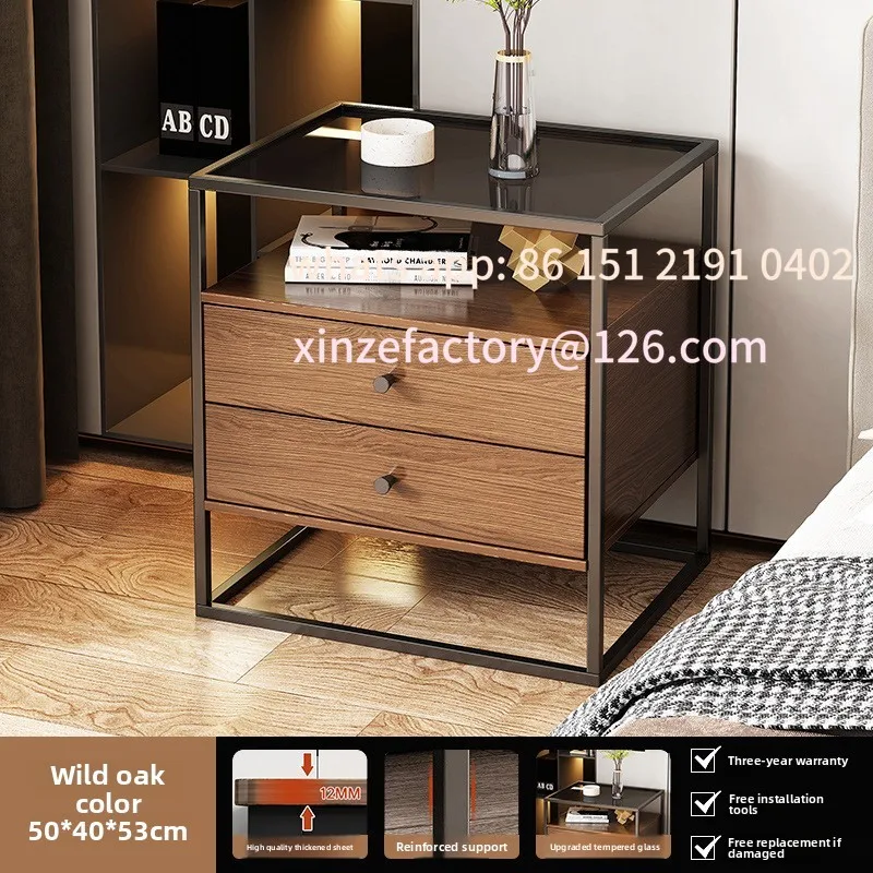 Customizable Material, casual and fashionable Home Bedside Cabinet, Solid Wood Storage Cabinet
Customizable Material, casual and fashionable Home Bedside Cabinet, Solid Wood Storage Cabinet