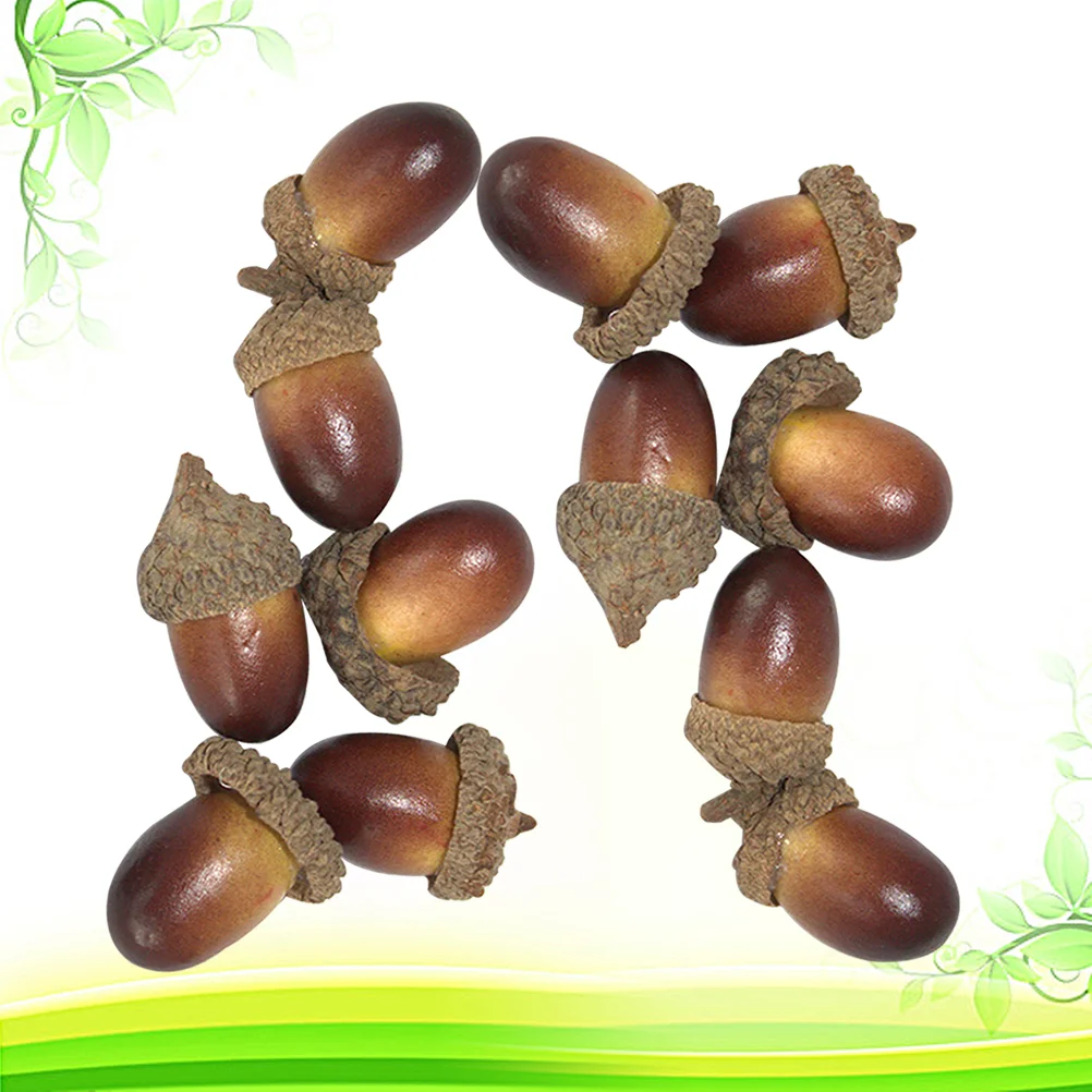 20 Pcs Neon Ornaments for Crafts Decor Fake Acorn Artificial Party Decoration Christmas Decorations
20 Pcs Neon Ornaments for Crafts Decor Fake Acorn Artificial Party Decoration Christmas Decorations