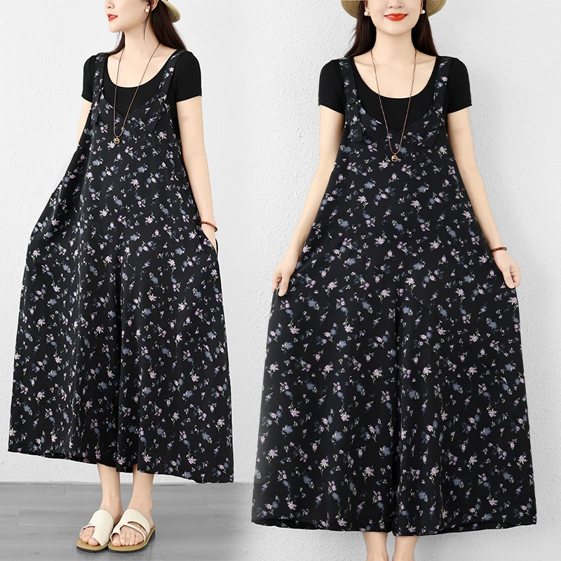 Retro V-Neck Casual Wide Leg Pants Women's Summer Loose Slimming Trousers Chiffon Jumpsuit Elegant Fashion Ladies' Pants
Retro V-Neck Casual Wide Leg Pants Women's Summer Loose Slimming Trousers Chiffon Jumpsuit Elegant Fashion Ladies' Pants