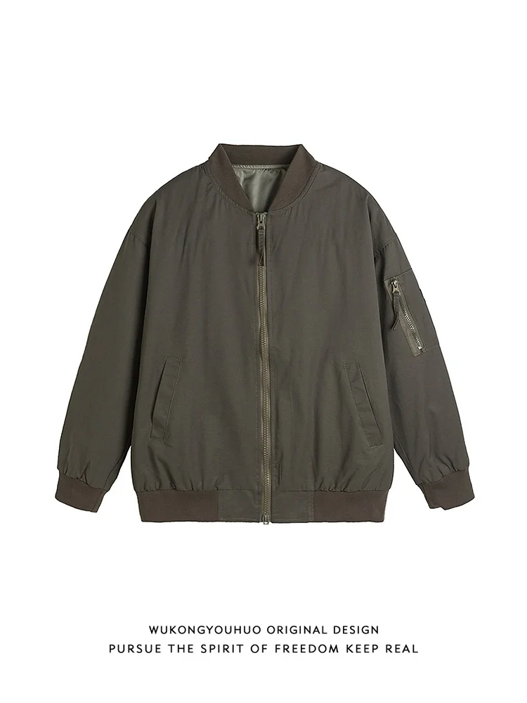 Свободная мужская куртка-пилот с вышитыми буквами, бейсбольное пальто в стиле ретро в американском стиле, молодежная осенняя верхняя одежда
Свободная мужская куртка-пилот с вышитыми буквами, бейсбольное пальто в стиле ретро в американском стиле, молодежная осенняя верхняя одежда