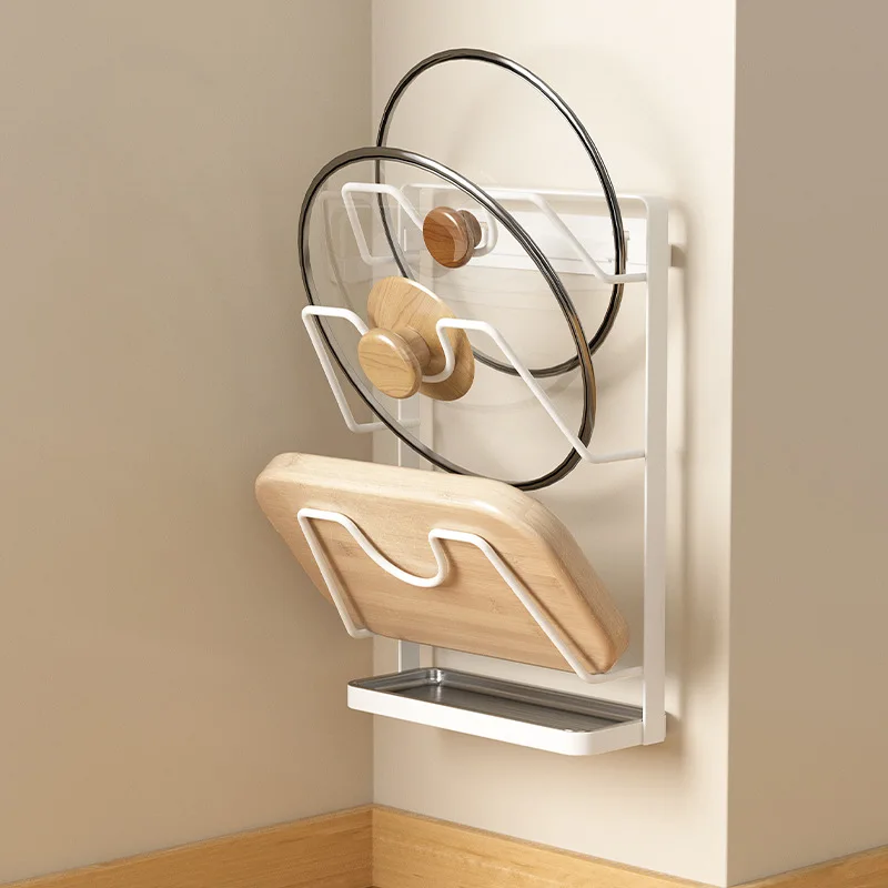 Cross-border kitchen lid rack, storage non-punching wall-mounted multi-functional cutting board
Cross-border kitchen lid rack, storage non-punching wall-mounted multi-functional cutting board