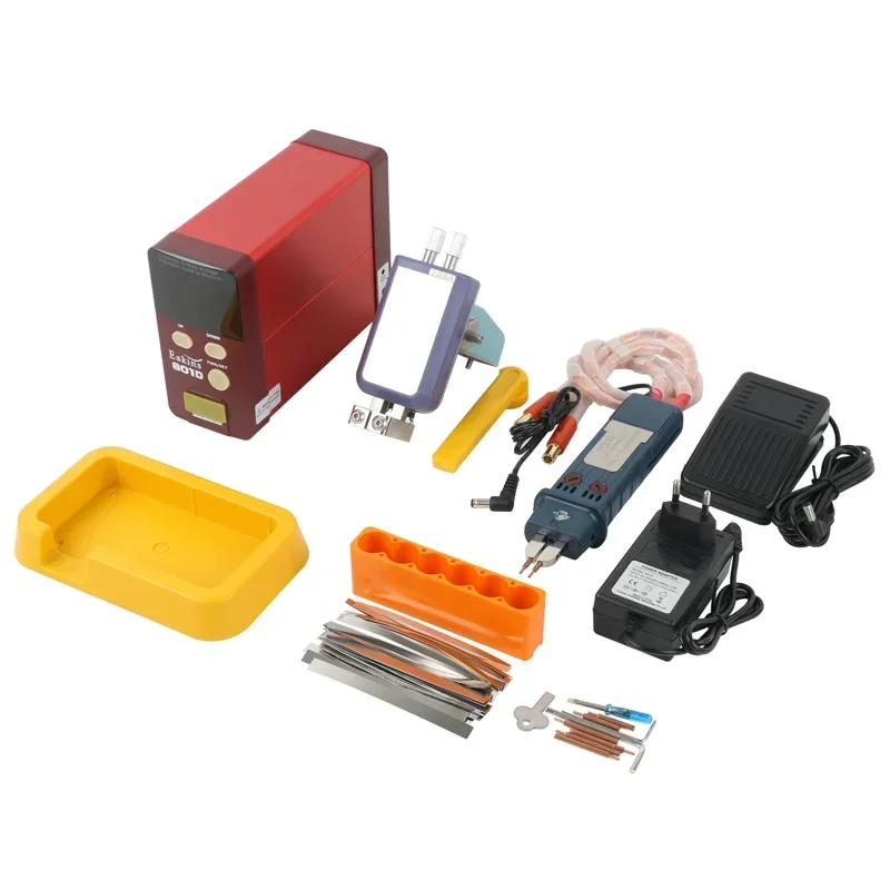 12KW 801D Spot Welding Machine 110-220V Energy Storage Type Small Welding Battery Stainless Steel Iron Nickel Mobile Spot Welder
12KW 801D Spot Welding Machine 110-220V Energy Storage Type Small Welding Battery Stainless Steel Iron Nickel Mobile Spot Welder