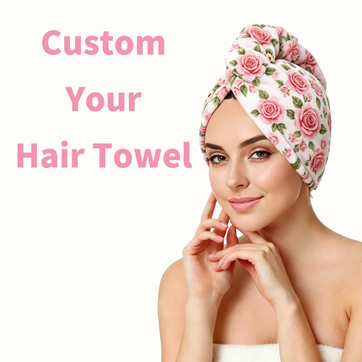 1pc Custom Microfiber Hair Towel, Personalized Drying Cap for Fast Drying Towels Head Turban Absorbent Soft Lightweight Towels
1pc Custom Microfiber Hair Towel, Personalized Drying Cap for Fast Drying Towels Head Turban Absorbent Soft Lightweight Towels