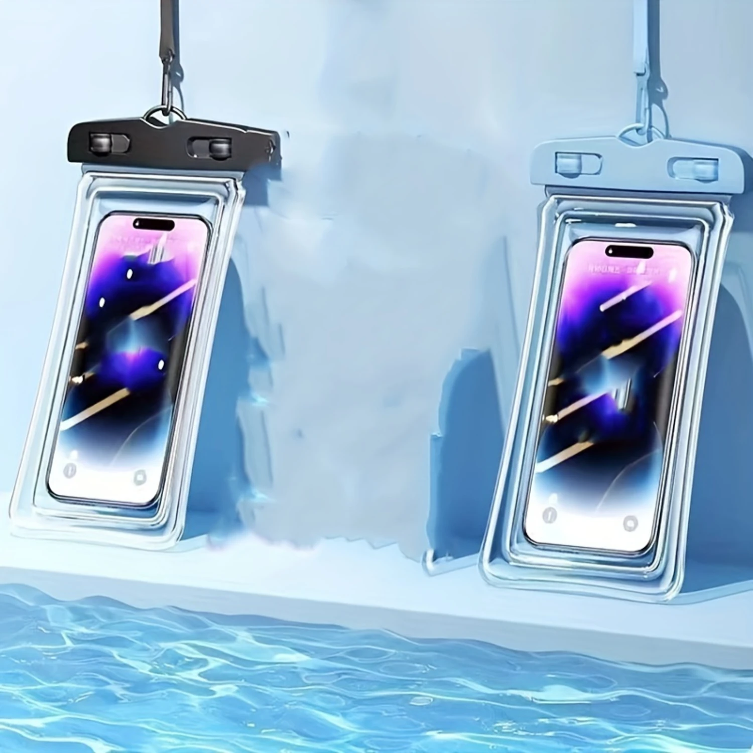 2pcs Universal Waterproof Phone Pouch - Waterproof Case For Cellphone Waterproof Cellphone Beach Vacation
2pcs Universal Waterproof Phone Pouch - Waterproof Case For Cellphone Waterproof Cellphone Beach Vacation