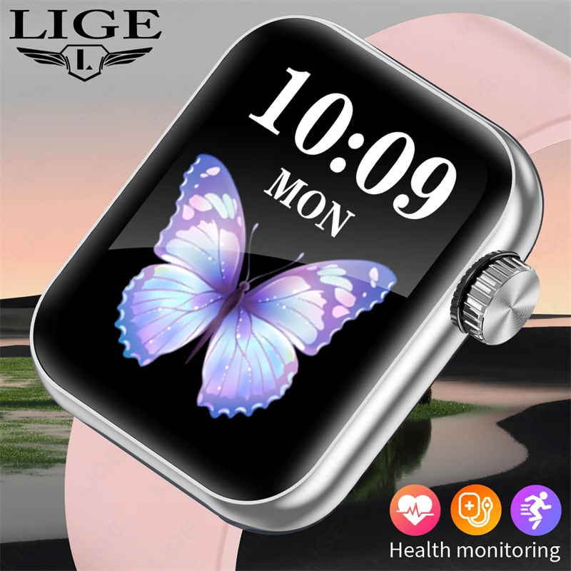 LIGE Women Smart Watch Wireless Bluetooth Call Waterproof Health Monitor Fitness Watches Sports Smartwatch Men For Xiaomi Huawei
LIGE Women Smart Watch Wireless Bluetooth Call Waterproof Health Monitor Fitness Watches Sports Smartwatch Men For Xiaomi Huawei