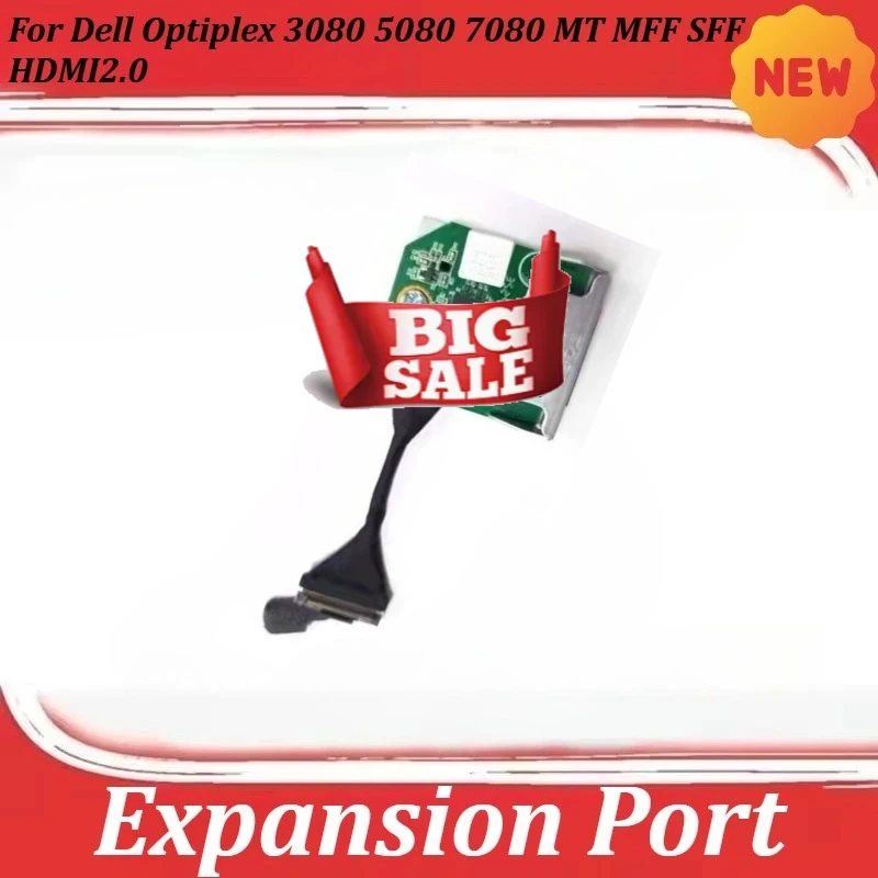 for Dell Optiplex 3080 5080 7080 MT MFF SFF HDMI2.0 Expansion Port
for Dell Optiplex 3080 5080 7080 MT MFF SFF HDMI2.0 Expansion Port