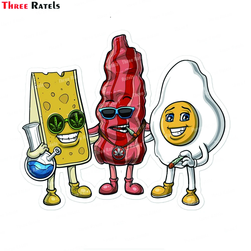 Three Ratels L880 Funny Food Bacon Cheese Stickers for Refrigerator Switch Luggage Laptop Skateboard Decoration
Three Ratels L880 Funny Food Bacon Cheese Stickers for Refrigerator Switch Luggage Laptop Skateboard Decoration