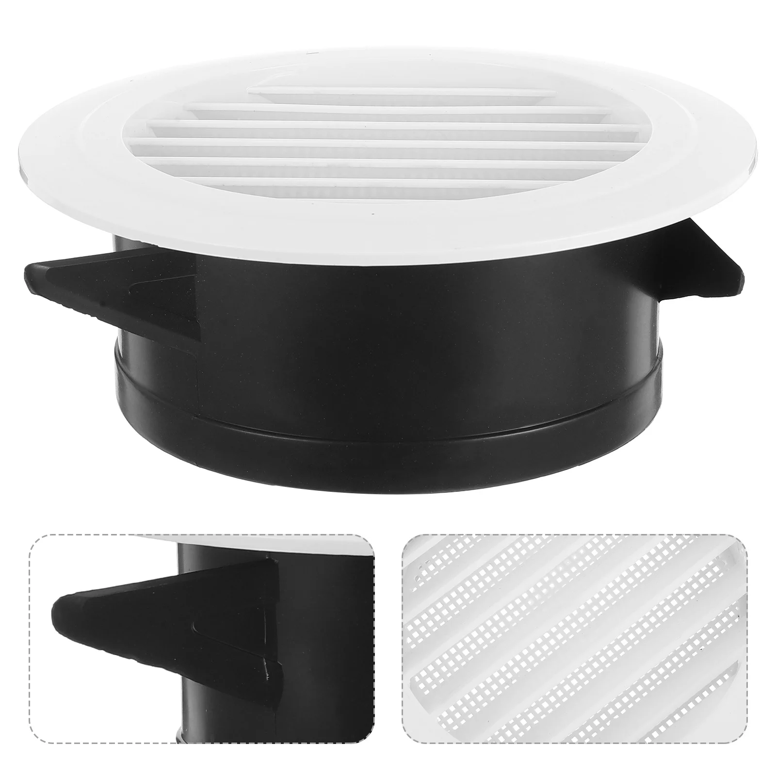 150Mm Round Louvered Vent Cover Mesh Screen Plastic Air Outlet Wall Soffit Bathroom Hvac Ducting Exhaust Ventilation Rafter Vent
150Mm Round Louvered Vent Cover Mesh Screen Plastic Air Outlet Wall Soffit Bathroom Hvac Ducting Exhaust Ventilation Rafter Vent