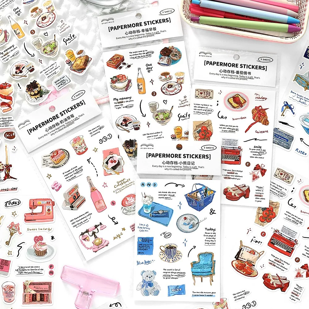 Fromthenon Vintage Aesthetic Sticker 4 Theme Waterproof Synthetic Paper No Residue Sticker for Journaling Scrapbooking DIY Decor
Fromthenon Vintage Aesthetic Sticker 4 Theme Waterproof Synthetic Paper No Residue Sticker for Journaling Scrapbooking DIY Decor