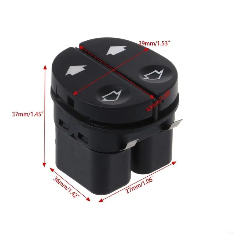 2 Buttons Electric Window Control Driver Side Switch for Fiesta Tourneo X37F
2 Buttons Electric Window Control Driver Side Switch for Fiesta Tourneo X37F