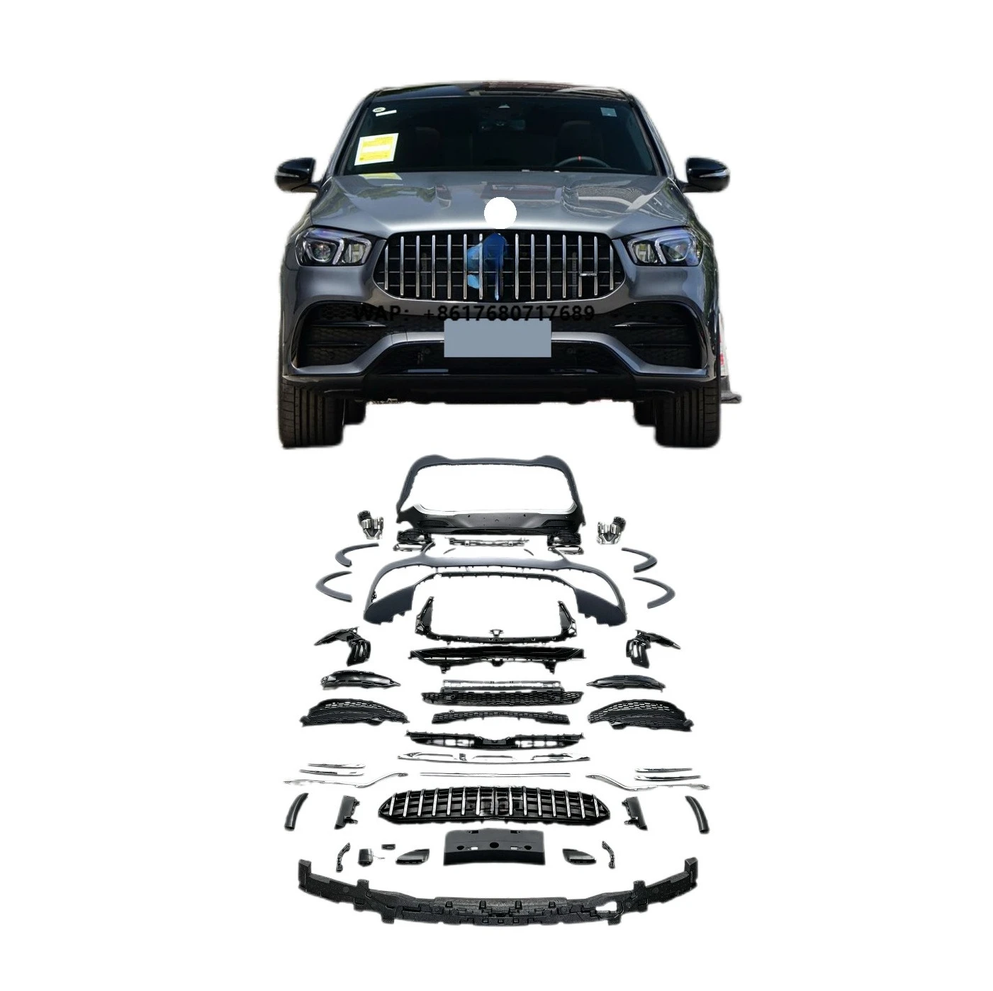 High-quality Hot-selling GLEW167 Upgraded GLE 53 Body Kit Front and Rear Bumpers for -Benz
High-quality Hot-selling GLEW167 Upgraded GLE 53 Body Kit Front and Rear Bumpers for -Benz