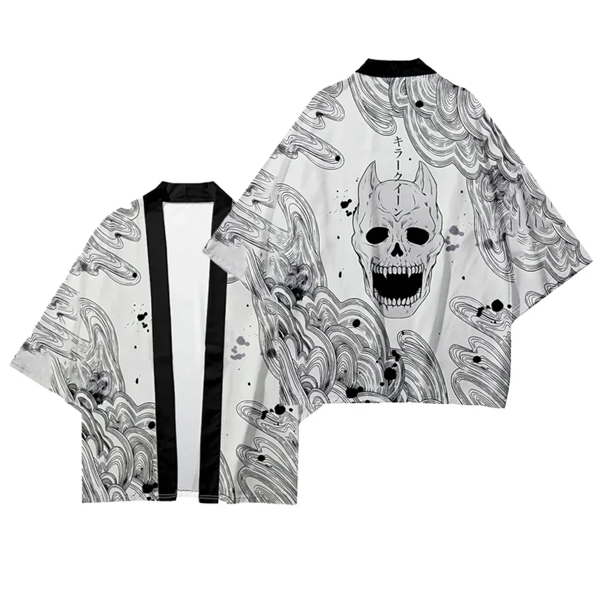 Japanese Devil Graphic Tradition Women Kimono Japan Streetwear Loose Men's Cardigan Outdoor Casual Harajuku Style Cosplay Haori
Japanese Devil Graphic Tradition Women Kimono Japan Streetwear Loose Men's Cardigan Outdoor Casual Harajuku Style Cosplay Haori