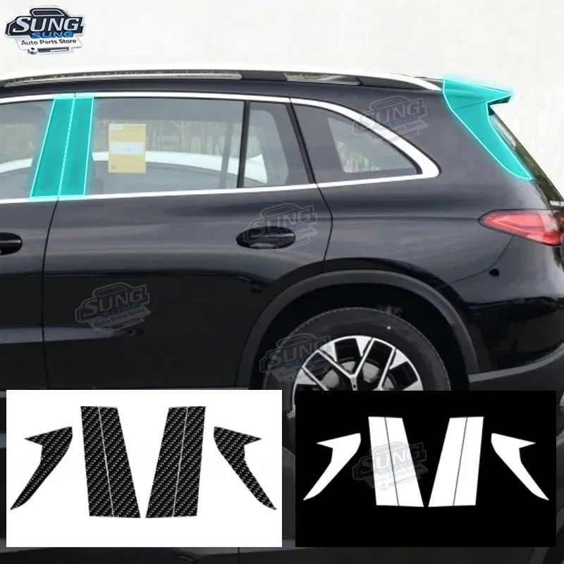 For Mercedes Benz X254 GLC 2023 Car Exterior A/B Window pillar Anti scratch accessory transparent Black TPU Protection Film PPF
For Mercedes Benz X254 GLC 2023 Car Exterior A/B Window pillar Anti scratch accessory transparent Black TPU Protection Film PPF